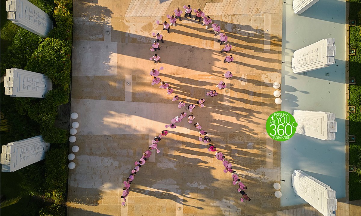 Princess 360 World Breast Cancer Day