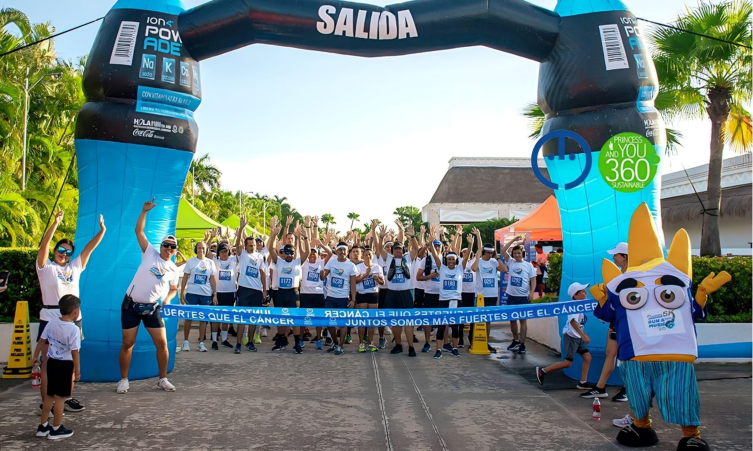Second Princess 5k Run Riviera Maya