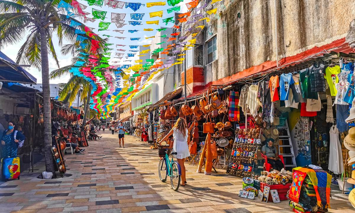 Quinta Avenida in Playa del Carmen