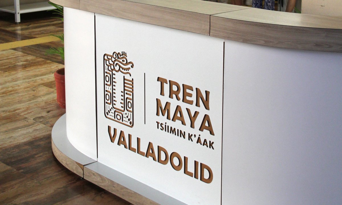 ezeption für den Tren Maya nach Valladolid