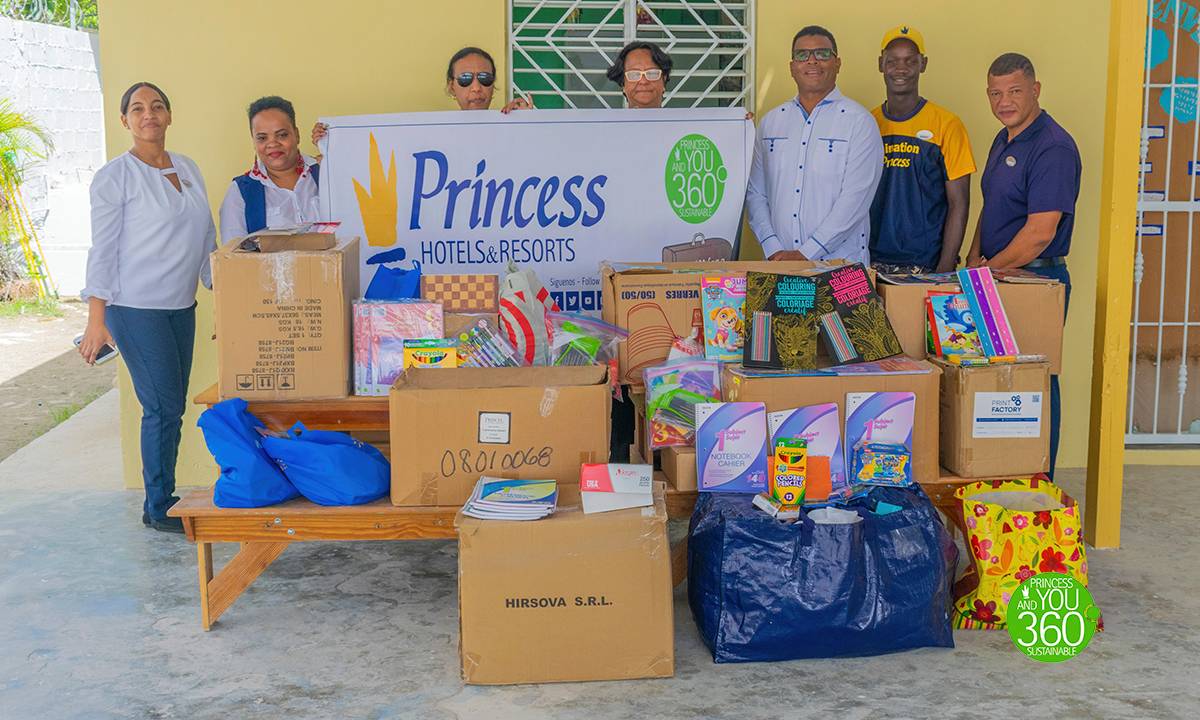 Iniciativas sociales de los hoteles Princess en República Dominicana