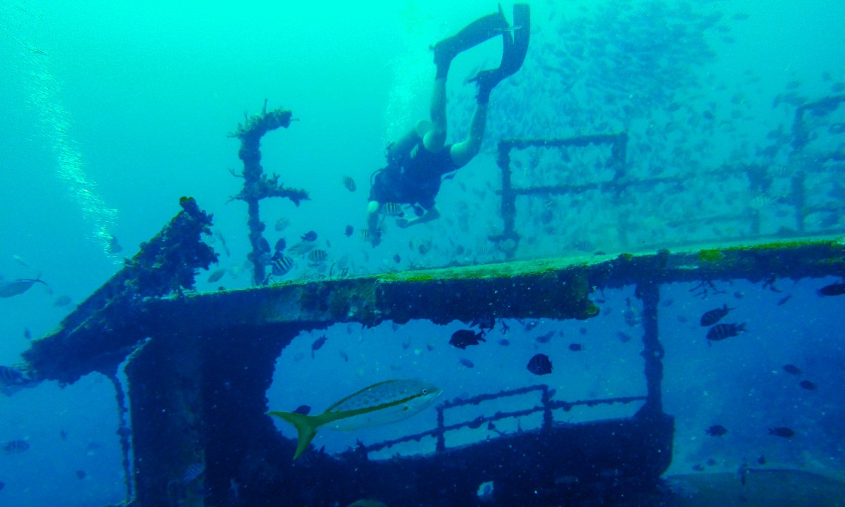 Buceo Barco hundido deseos Punta Cana
