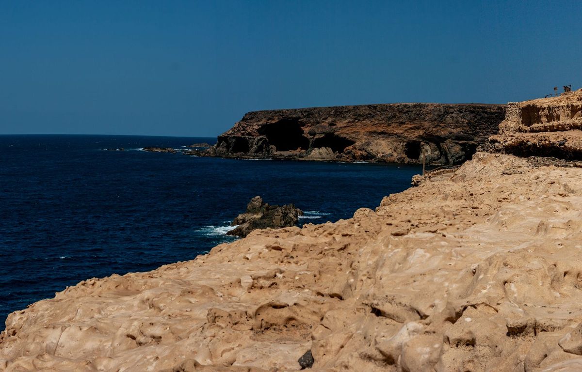 The Ajuy Caves, seen from the outside