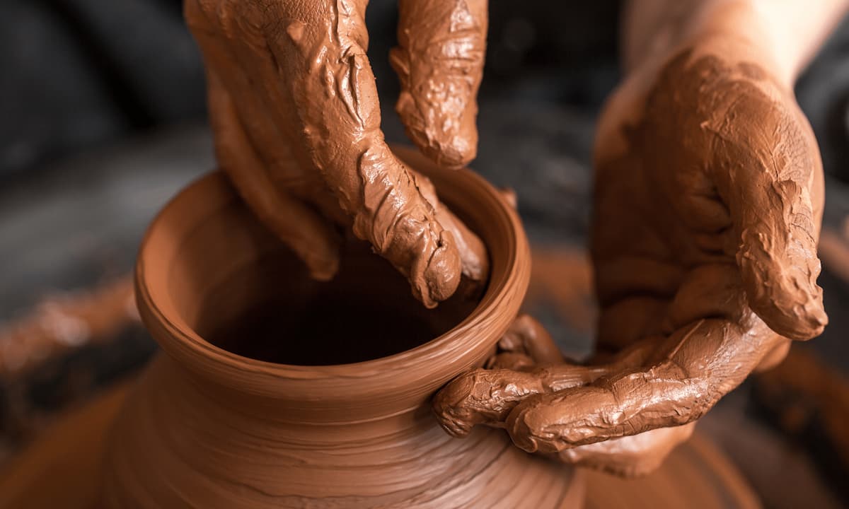 Trabajo de alfarería