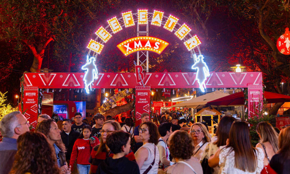 Beefeater London Xmas Market in Las Palmas de Gran Canaria