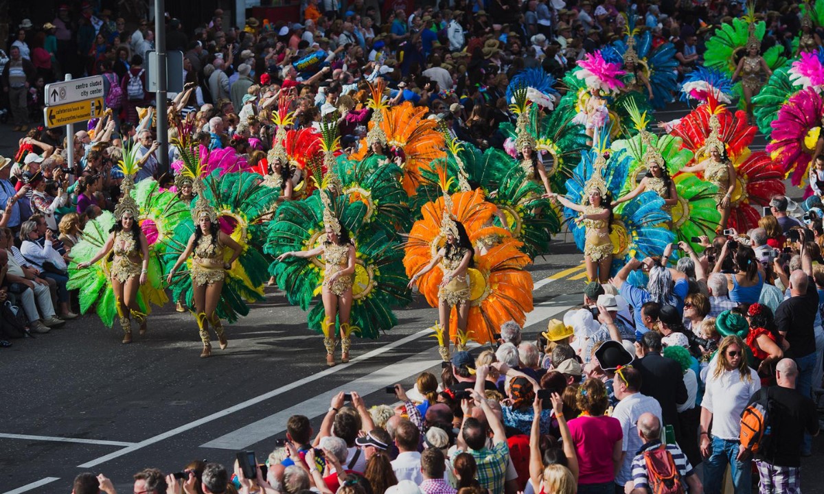 Cabalgata de Carnaval en Santa Cruz de Tenerife