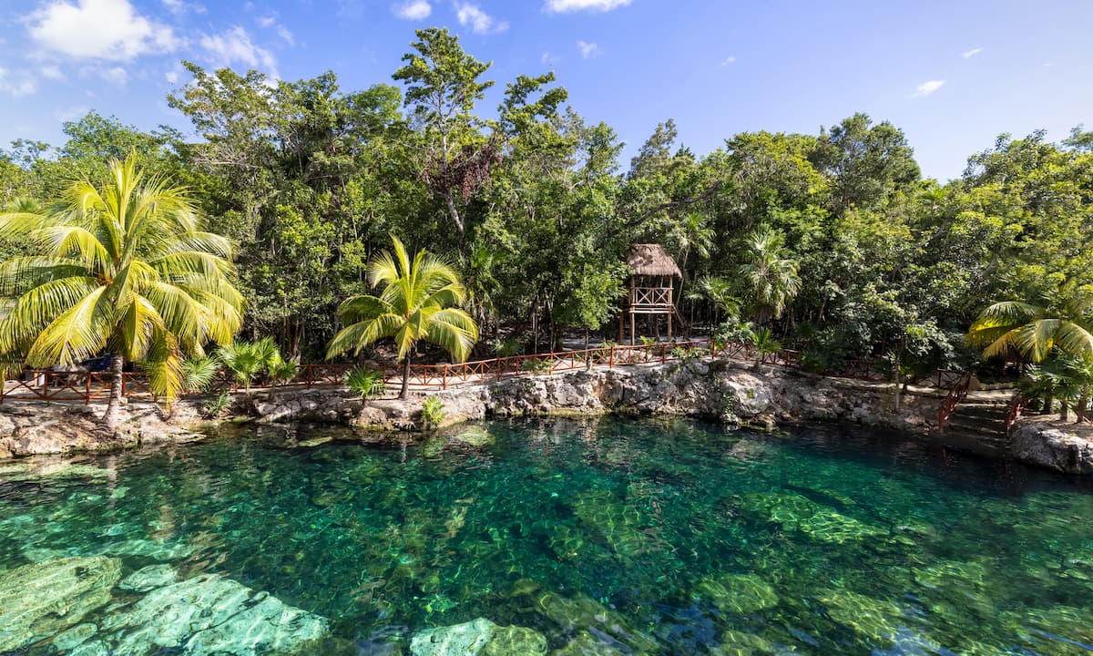 Cenote Xcacelito in Yucatán