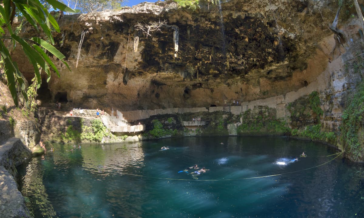 Cenote Zacil in Yucatán