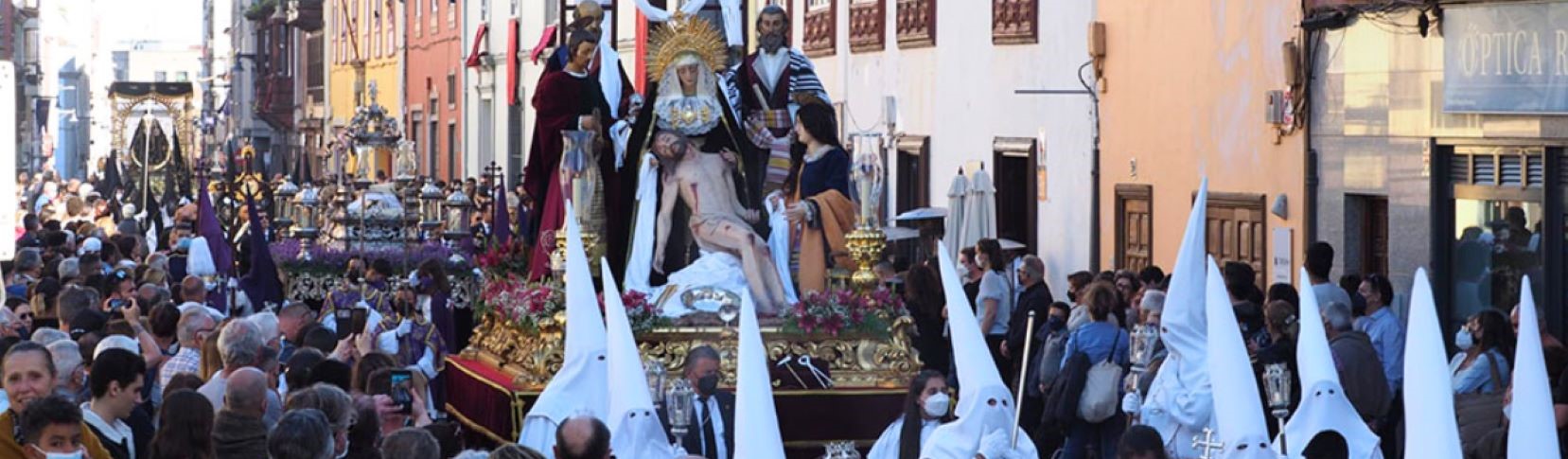 Procesión de Semana Santa en las Islas Canarias