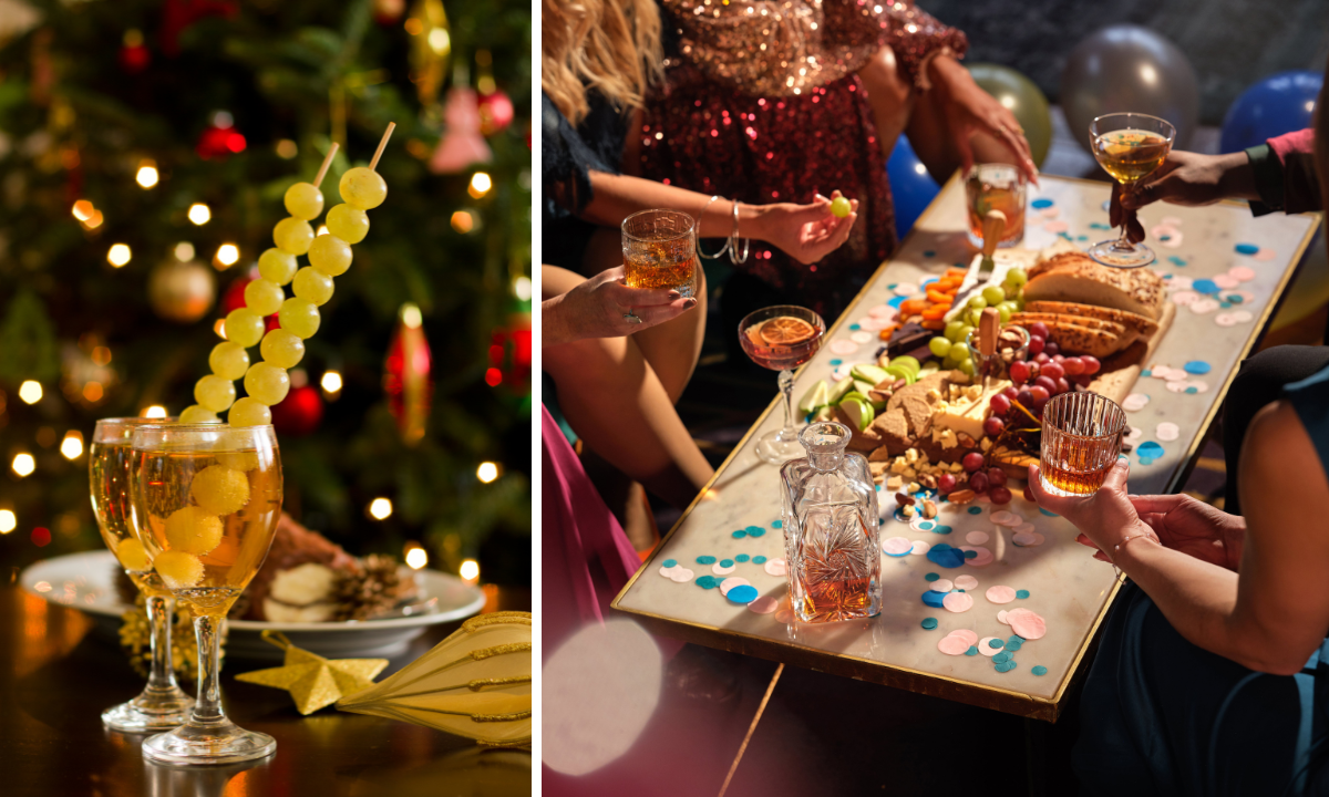 The 12 grapes and New Year’s Eve appetisers