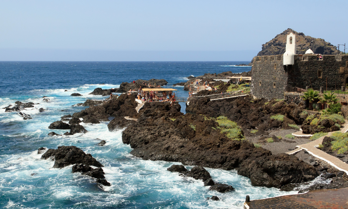 The natural pools of Garachico in northern Tenerife