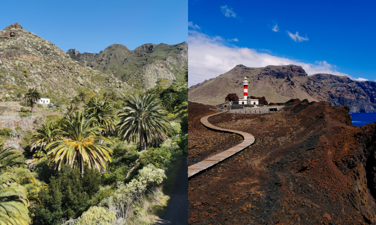 The rural parks of Anaga and Teno with their lighthouse