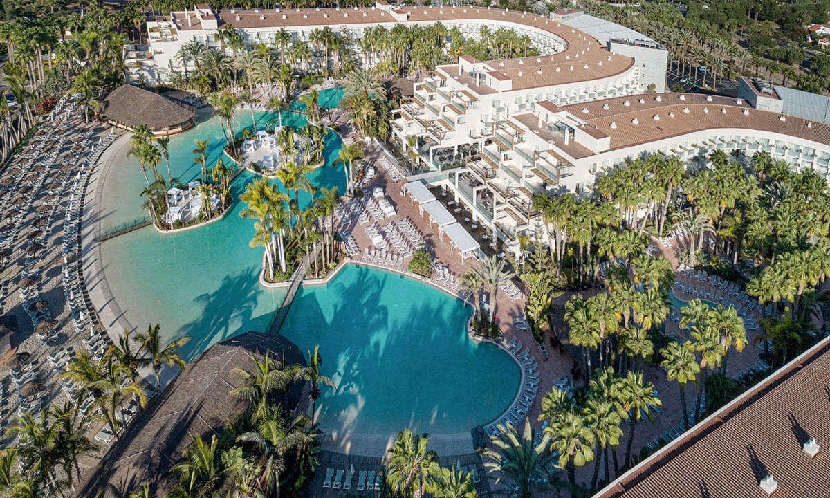 Vista aérea hotel Maspalomas Princess