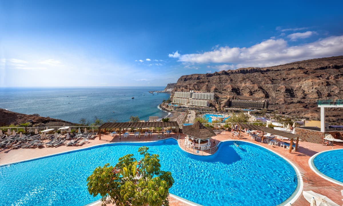 Vistas del hotel hacia la playa de Taurito