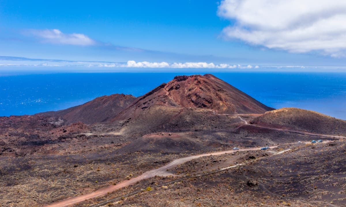 Paisaje del volcán Teneguía