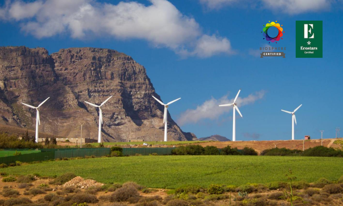 Parque eólico en Canarias