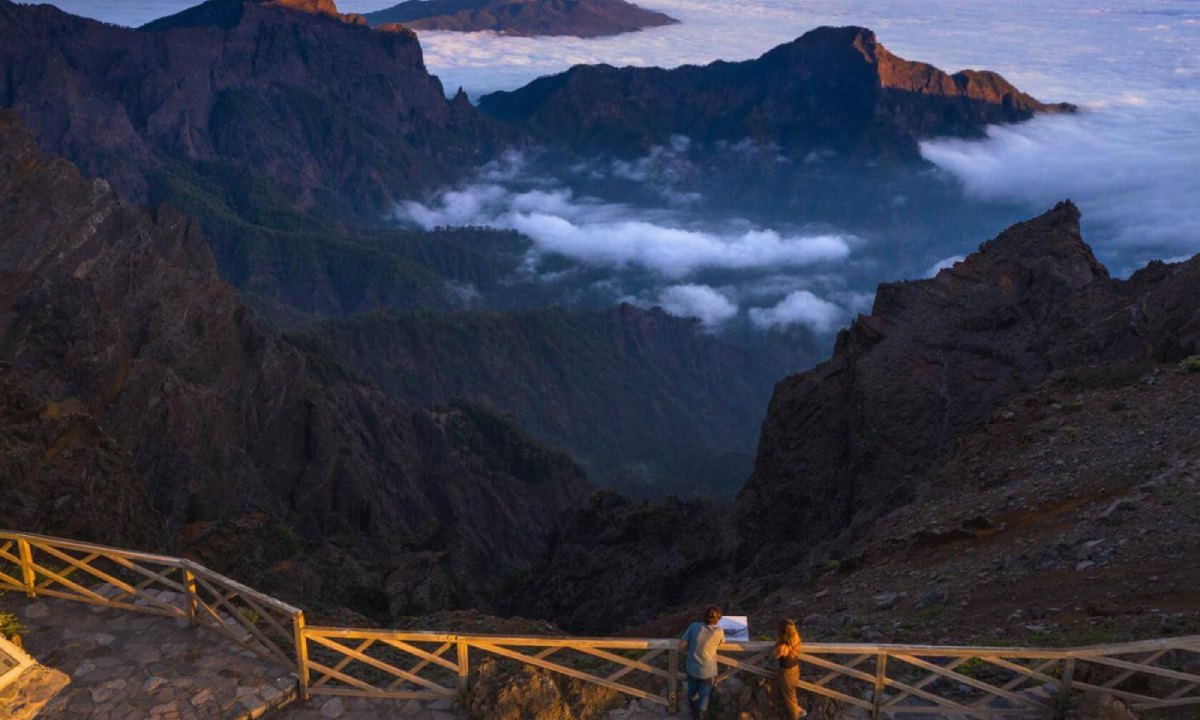 Imagen del Mirador de Los Andenes de día