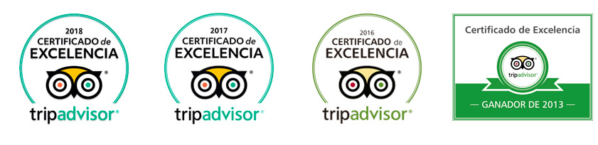 Certificado de Excelencia Tripadvisor