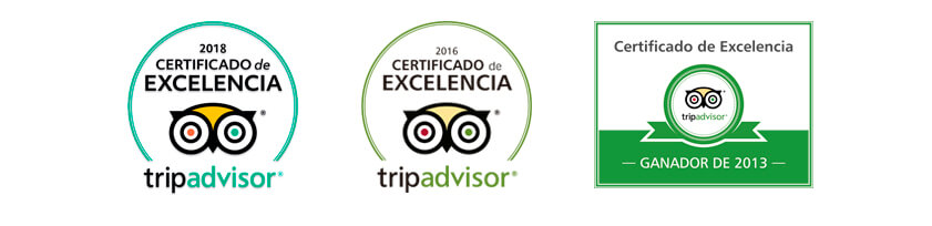 Certificado de Excelencia Tripadvisor