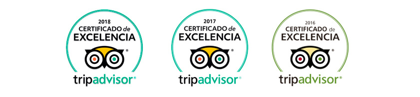 Certificado de Excelencia Tripadvisor