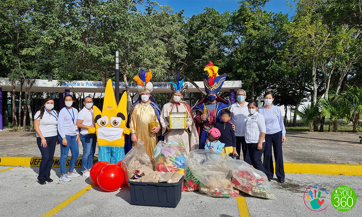 Donation to the Casa de Asistencia Temporal of (DIF)