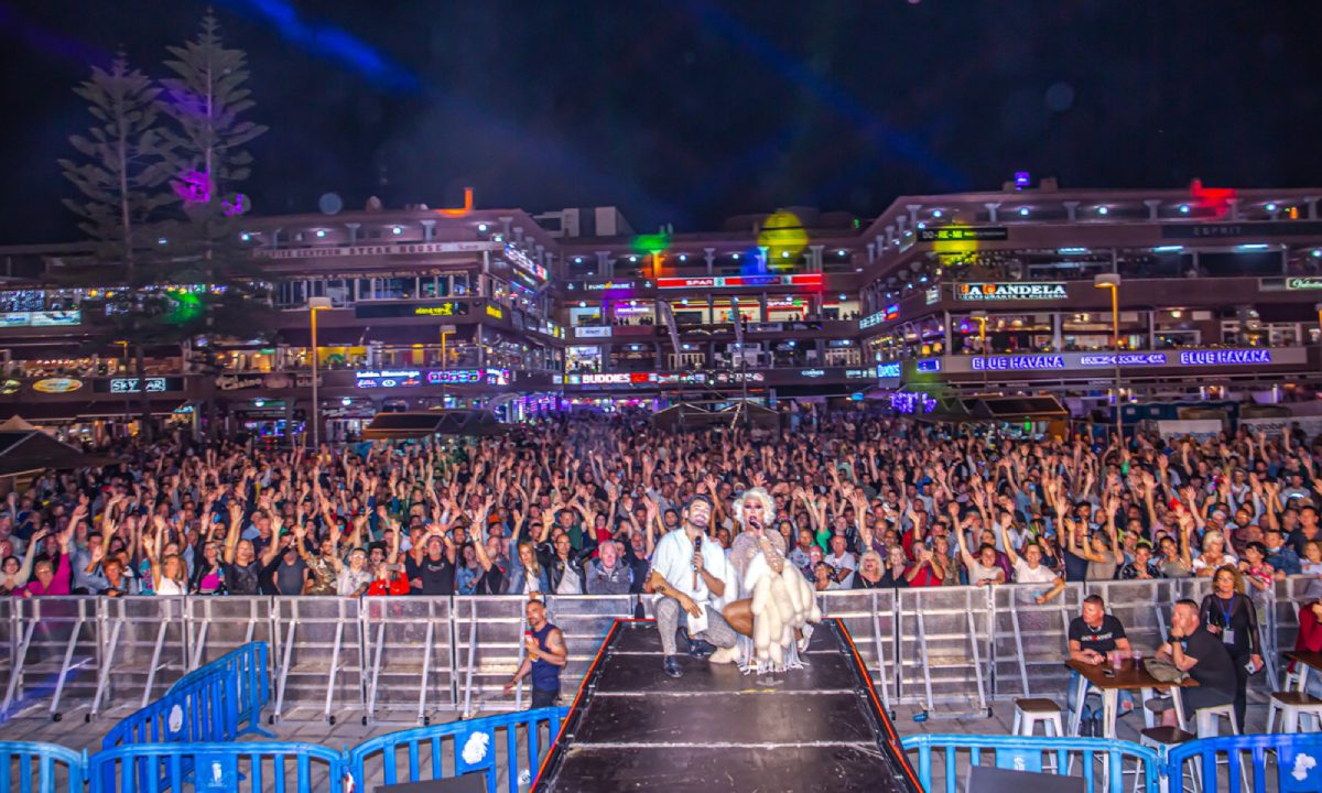 Escenario del Maspalomas Pride