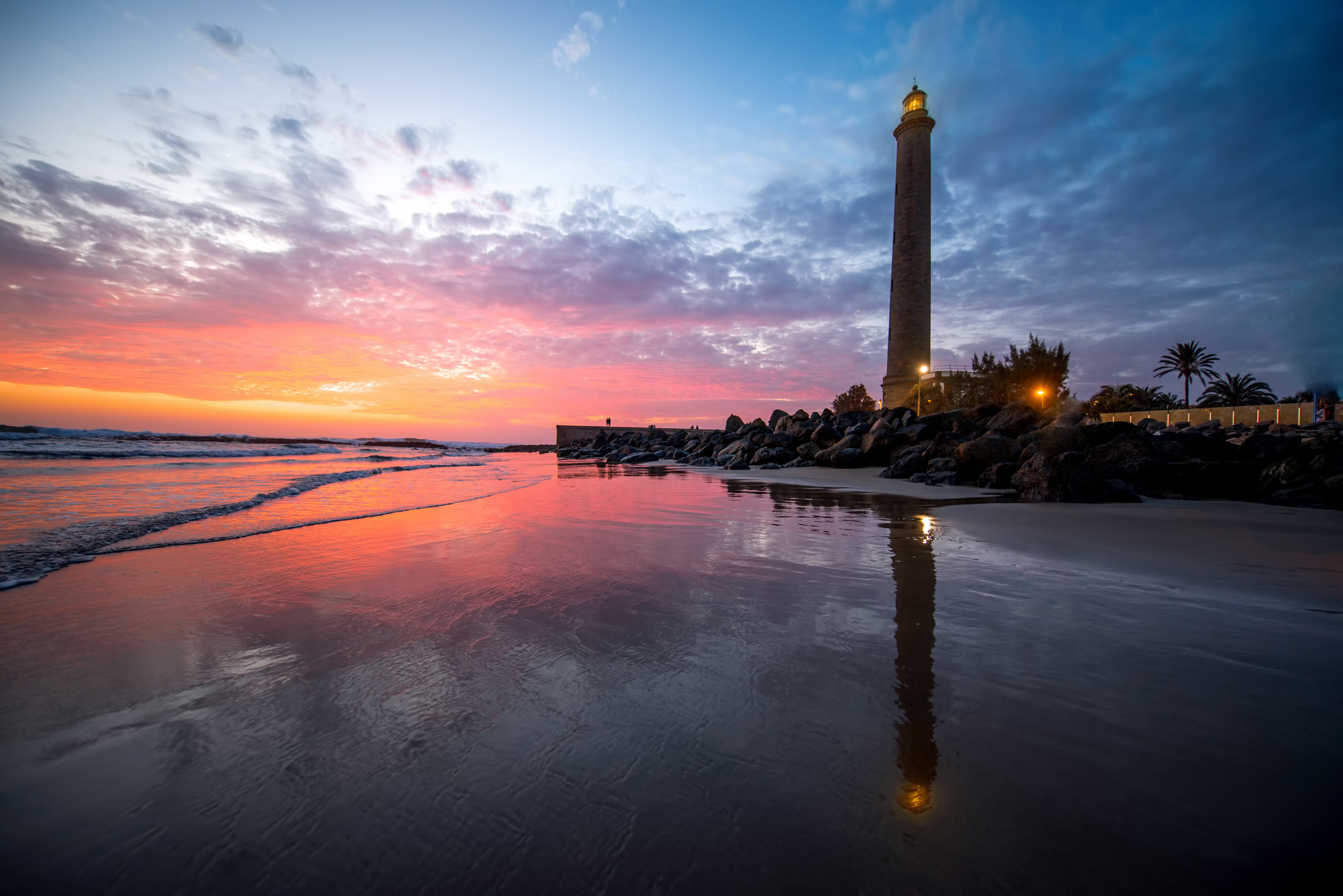 Atardecer en Playa Maspalomas