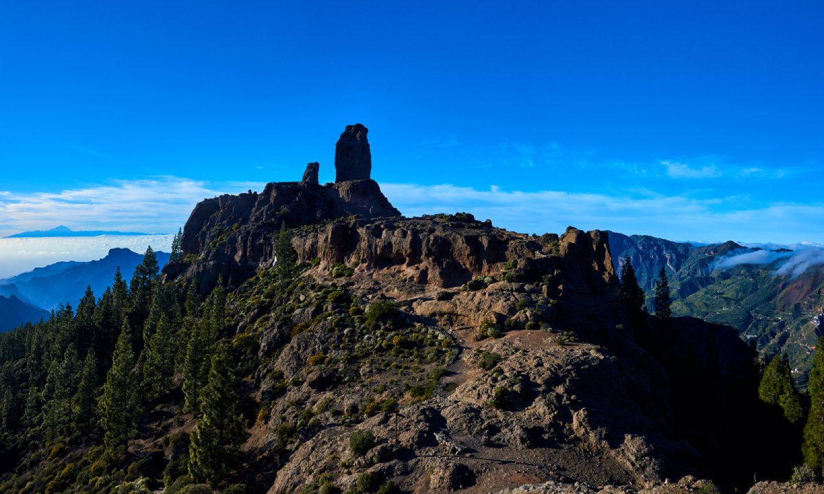 Blick auf den Roque Nublo