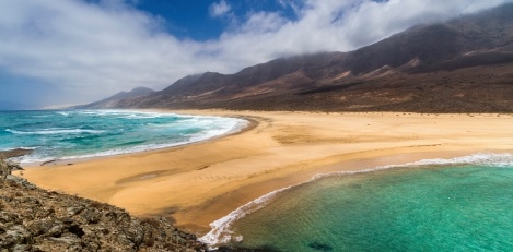 Playa de Cofete auf Fuerteventura