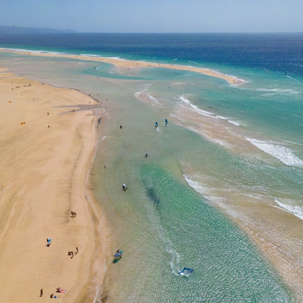 Playa de Sotavento in Fuerteventura