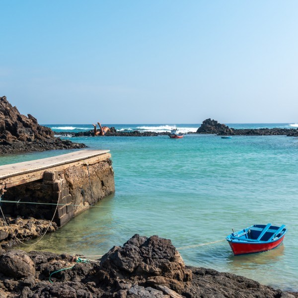 Playa del Puertito in Isla de Lobos, Fuerteventura