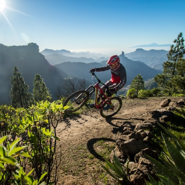 Mountainbiker auf Gran Canaria