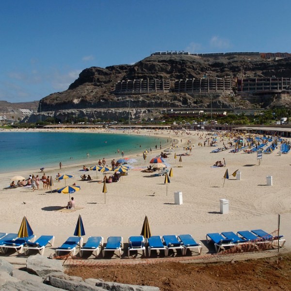 Playa Amadores en Gran Canaria