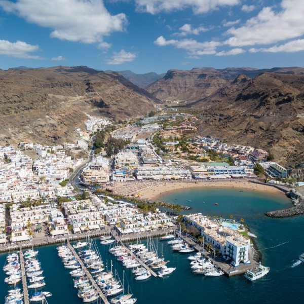 Puerto de Mogán en Gran Canaria