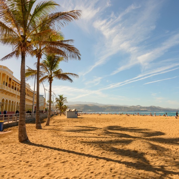Playa de las Canteras auf Gran Canaria