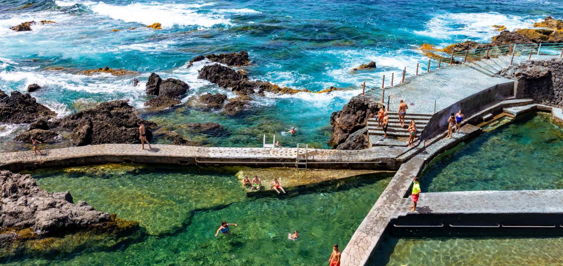 Schwimmbecken von La Fajana auf La Palma