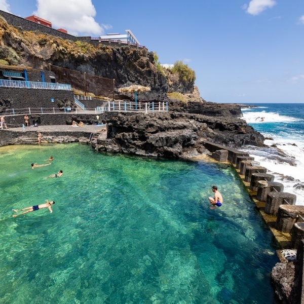 Charco Azul auf La Palma