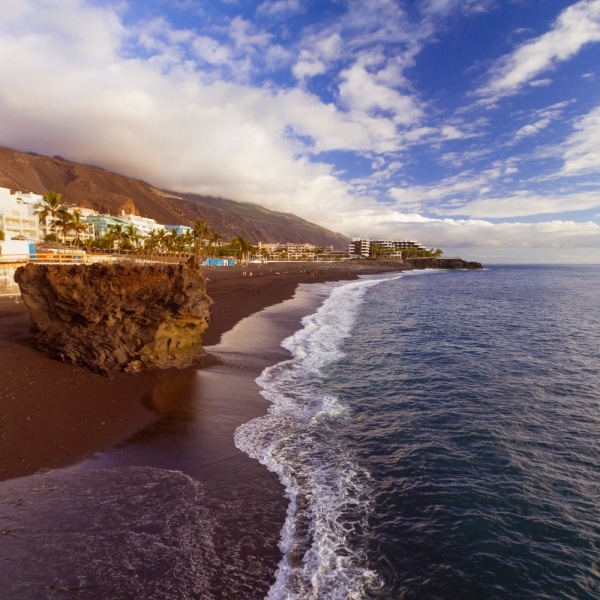 Strand von Puerto Naos auf La Palma