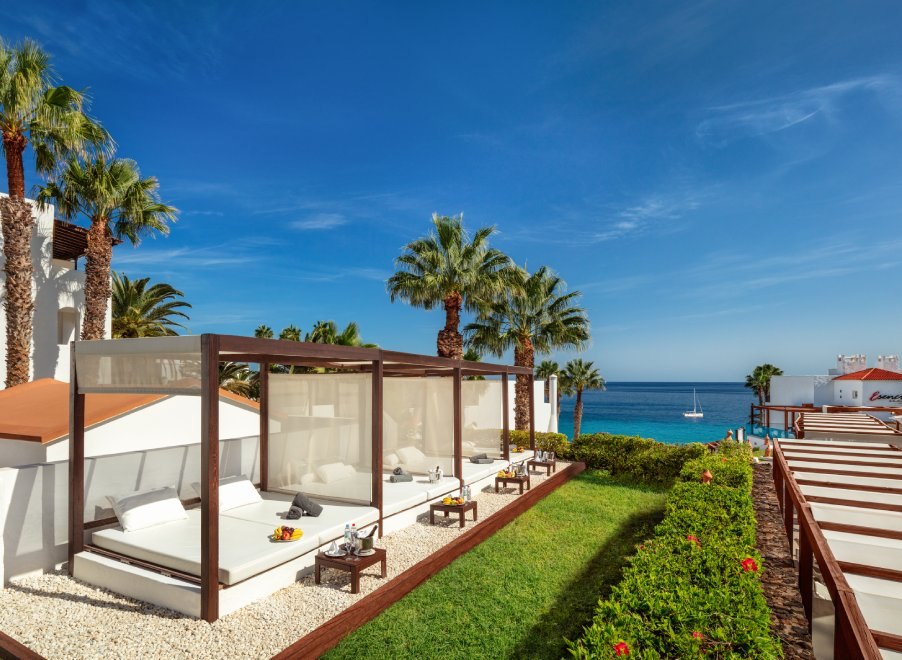 Camas balinesas en Esencia de Fuerteventura