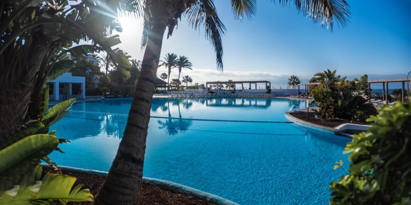 Outdoor swimming pool at Fuerteventura Princess Hotel