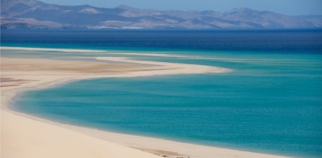 Playa Jandia in Fuerteventura