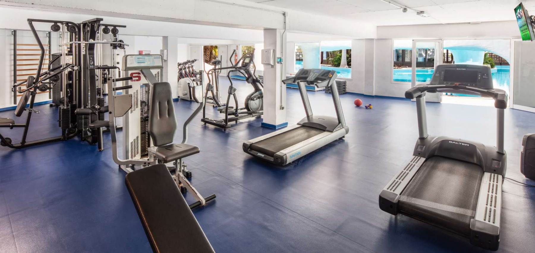 Gym of the Fuerteventura Princess Hotel
