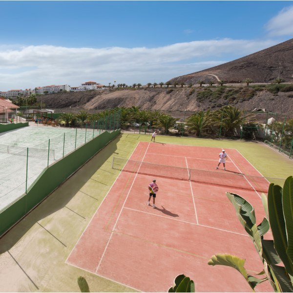 Tennis centre of the Fuerteventura Princess Hotel