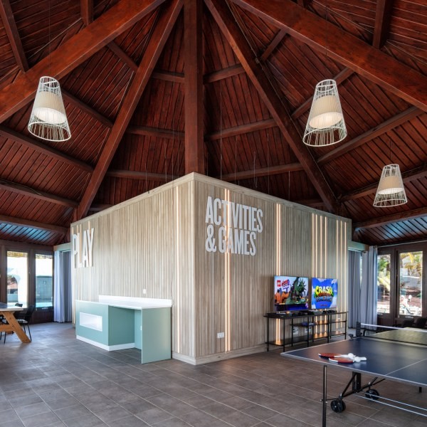 Games room of the Fuerteventura Princess Hotel