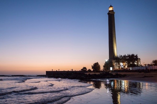 Playa de Maspalomas en Gran Canaria