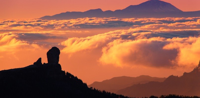 Pico de las Nieves en Gran Canaria