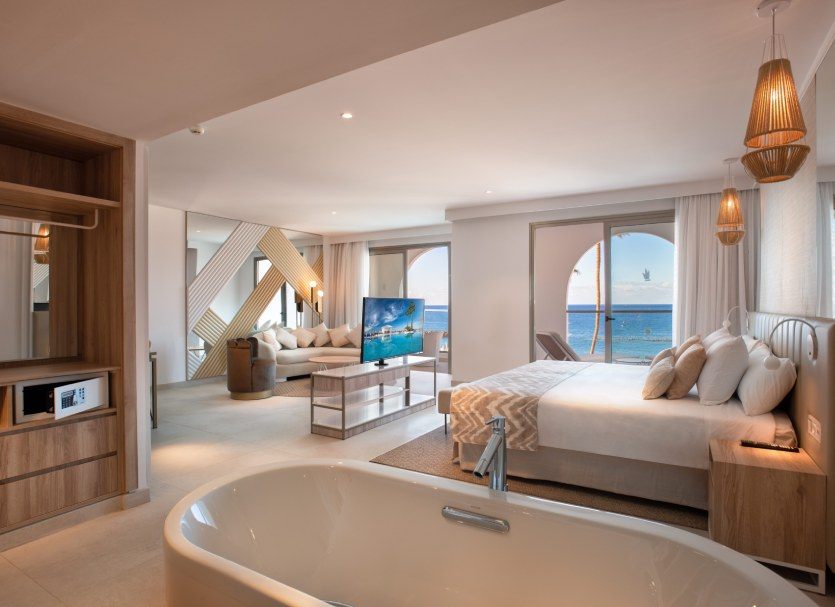 Habitación Suite Platinum Vista Mar Frontal del hotel Guayarmina Princess