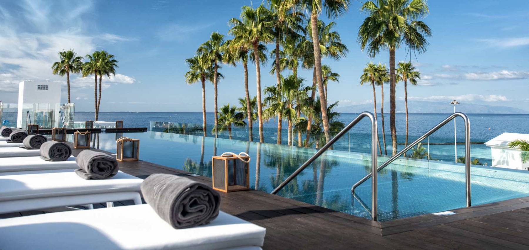 Infinity pool at Hotel Guayarmina Princess in Tenerife