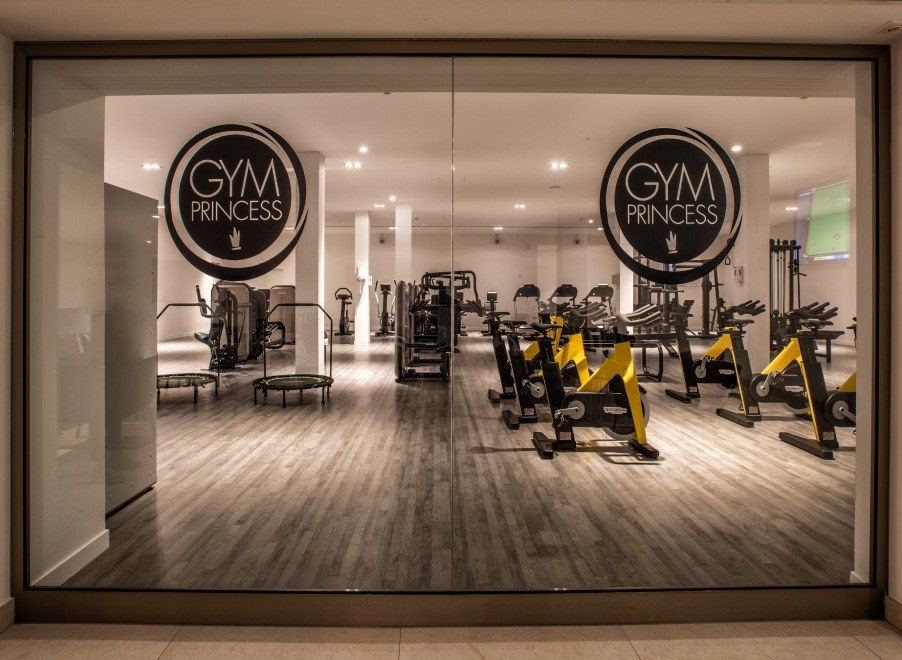 Gym of the Guayarmina Princess hotel in Tenerife