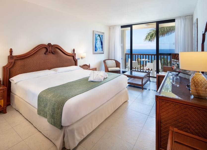 Standardzimmer mit Meerblick im Hotel La Palma Princess